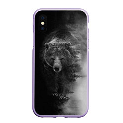 Чехол iPhone XS Max матовый EVIL BEAR