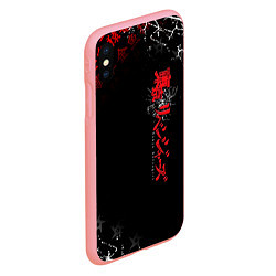 Чехол iPhone XS Max матовый TOKYO REVENGERS RED STYLE TEAM, цвет: 3D-баблгам — фото 2