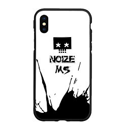 Чехол iPhone XS Max матовый Noize MC Нойз МС 1