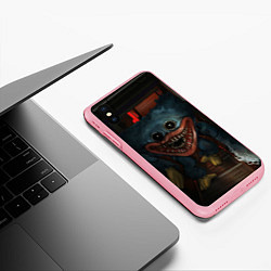 Чехол iPhone XS Max матовый СТРАШНЫЙ ХАГГИ ВАГГИ, цвет: 3D-баблгам — фото 2