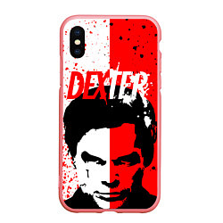 Чехол iPhone XS Max матовый ДЕКСТЕР DEXTER NEW BLOOD