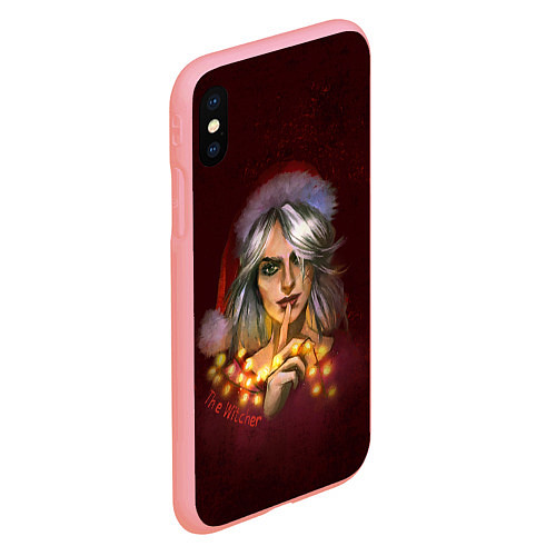 Чехол iPhone XS Max матовый Цирилла The Witcher / 3D-Баблгам – фото 2