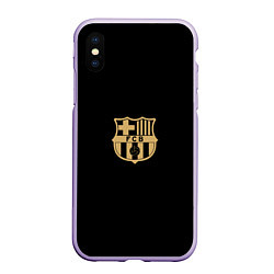 Чехол iPhone XS Max матовый Golden Barca