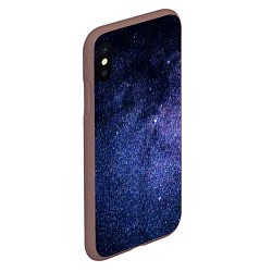 Чехол iPhone XS Max матовый Night sky, цвет: 3D-коричневый — фото 2