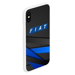 Чехол iPhone XS Max матовый FIAT SPORT ФИАТ СПОРТ, цвет: 3D-белый — фото 2