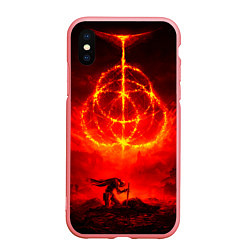 Чехол iPhone XS Max матовый Алое Пламя и Рыцарь ER, цвет: 3D-баблгам