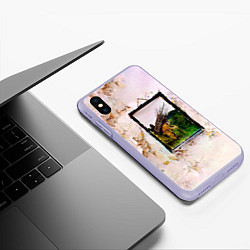 Чехол iPhone XS Max матовый Led Zeppelin IV - четвёртый студийный альбом, цвет: 3D-светло-сиреневый — фото 2