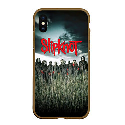 Чехол iPhone XS Max матовый All Hope Is Gone - Slipknot