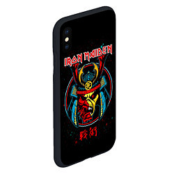 Чехол iPhone XS Max матовый Iron Maiden - Senjutsu, цвет: 3D-черный — фото 2