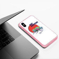 Чехол iPhone XS Max матовый Жук-калоед из серия Жуки Кубани, цвет: 3D-баблгам — фото 2