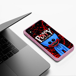 Чехол iPhone XS Max матовый POPPY PLAYTIME ПОППИ ПЛЕЙТАЙМ ХАГГИ ВАГГИ BLOOD, цвет: 3D-розовый — фото 2