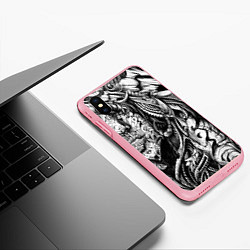 Чехол iPhone XS Max матовый Трэш, цвет: 3D-баблгам — фото 2
