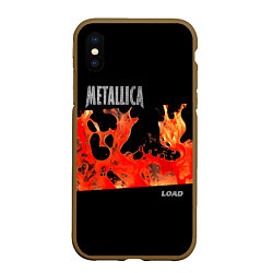 Чехол iPhone XS Max матовый Load - Metallica