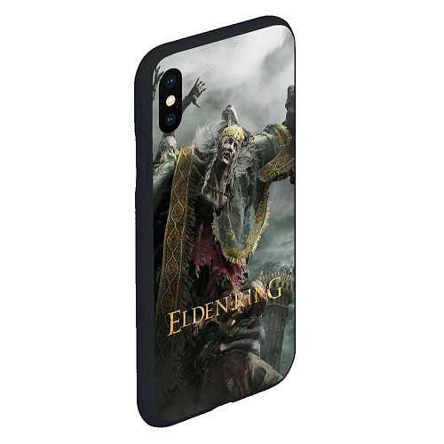 Чехол iPhone XS Max матовый Elden Ring - Ведьма / 3D-Черный – фото 2