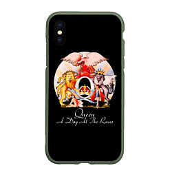 Чехол iPhone XS Max матовый A Day at the Races - Queen