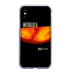 Чехол iPhone XS Max матовый Metallica ReLoad