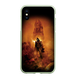 Чехол iPhone XS Max матовый DEAD SPACE, ОБЕЛИСК