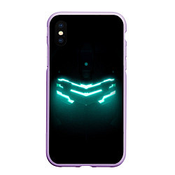 Чехол iPhone XS Max матовый DEAD SPACE ШЛЕМ АЙЗЕКА