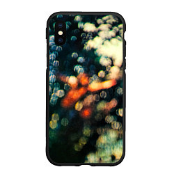 Чехол iPhone XS Max матовый Obscured by Clouds - Pink Floyd, цвет: 3D-черный