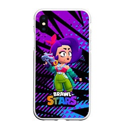 Чехол iPhone XS Max матовый Лола Brawl stars Игра