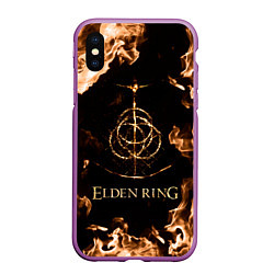 Чехол iPhone XS Max матовый Elden Ring Logo