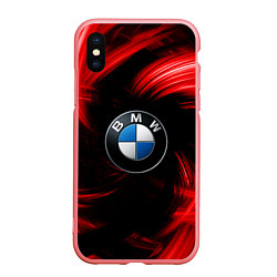 Чехол iPhone XS Max матовый BMW RED BEAST, цвет: 3D-баблгам