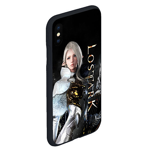 Чехол iPhone XS Max матовый LOST ARK Bard / 3D-Черный – фото 2