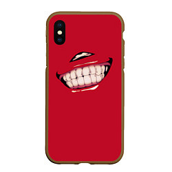 Чехол iPhone XS Max матовый Sukunas Smile