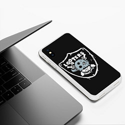 Чехол iPhone XS Max матовый Looters, цвет: 3D-белый — фото 2