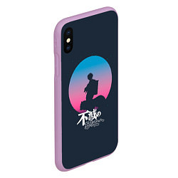 Чехол iPhone XS Max матовый To your Eternity Art, цвет: 3D-сиреневый — фото 2