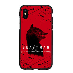 Чехол iPhone XS Max матовый BEASTMAN BERSERK БЕРСЕРК, ПРОКЛЯТИЕ