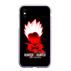 Чехол iPhone XS Max матовый Hunter x Hunter - Gon Furikusu