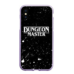 Чехол iPhone XS Max матовый DUNGEON MASTER ГАЧИМУЧИ GACHIMUCHI, цвет: 3D-светло-сиреневый