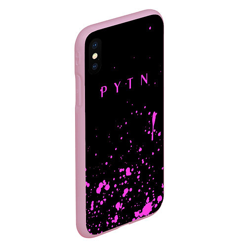 Чехол iPhone XS Max матовый Тик ток пэйтон Payton Moormeier / 3D-Розовый – фото 2