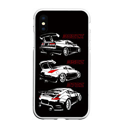 Чехол iPhone XS Max матовый NISSAN 300 ZX 350Z 370Z JDM STYLE