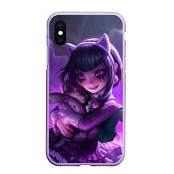 Чехол iPhone XS Max матовый Goth Annie League Of Legends