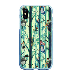 Чехол iPhone XS Max матовый Ghibli All
