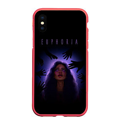 Чехол iPhone XS Max матовый Euphoria Rue