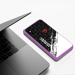 Чехол iPhone XS Max матовый Poppy PlaytimeПоппи Плейтайммонстр, цвет: 3D-фиолетовый — фото 2