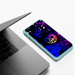 Чехол iPhone XS Max матовый Хаги Ваги Огонь, цвет: 3D-мятный — фото 2