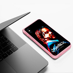 Чехол iPhone XS Max матовый Джон Уик Киану Ривз Каллиграфия, цвет: 3D-баблгам — фото 2