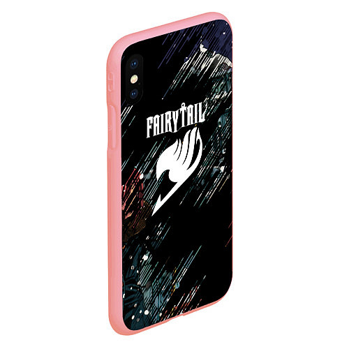 Чехол iPhone XS Max матовый Fairy tail хвост феи / 3D-Баблгам – фото 2