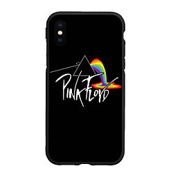 Чехол iPhone XS Max матовый PINK FLOYD - ПИНК ФЛОЙД ЛУЖА, цвет: 3D-черный