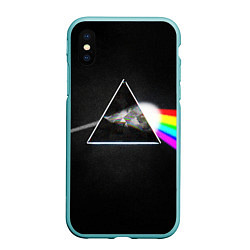 Чехол iPhone XS Max матовый PINK FLOYD - ПИНК ФЛОЙД ГЛИТЧ