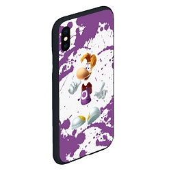 Чехол iPhone XS Max матовый РЭЙМАН RAYMAN LEGENDS, цвет: 3D-черный — фото 2