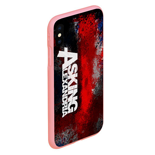 Чехол iPhone XS Max матовый Asking Alexandria British / 3D-Баблгам – фото 2