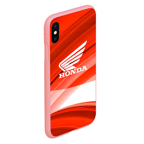 Чехол iPhone XS Max матовый Honda logo auto / 3D-Баблгам – фото 2