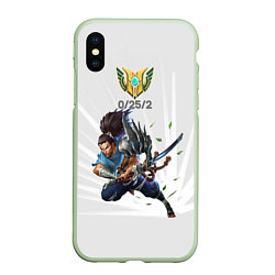 Чехол iPhone XS Max матовый Yasuo Meme