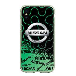 Чехол iPhone XS Max матовый NISSAN Супер класса