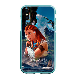 Чехол iPhone XS Max матовый Aloy Horizon